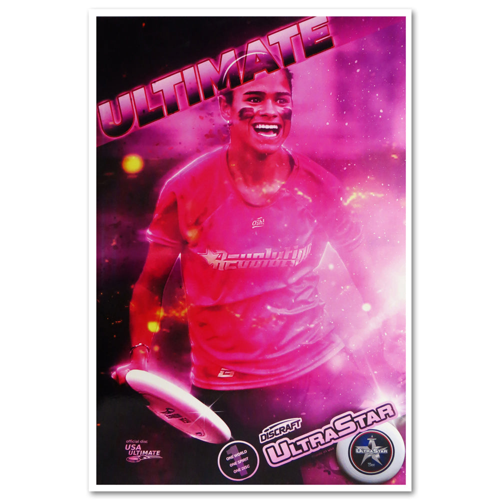 Discraft UltraStar Ultimate Women Poster