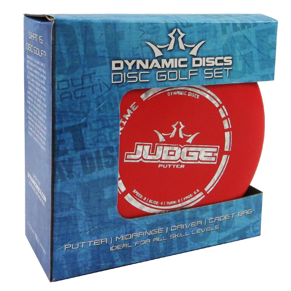 Dynamic Discs 3-Disc and Bag Prime Starter Disc Golf Set