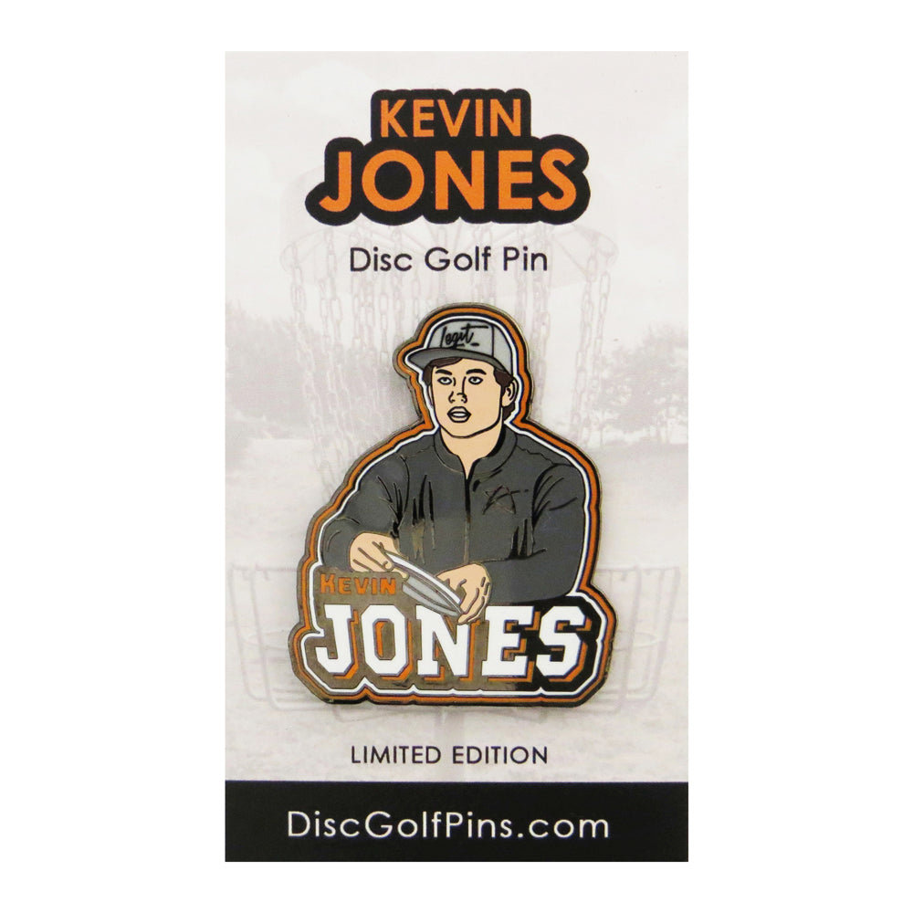 Disc Golf Pins Kevin Jones Series 1 Enamel Disc Golf Pin