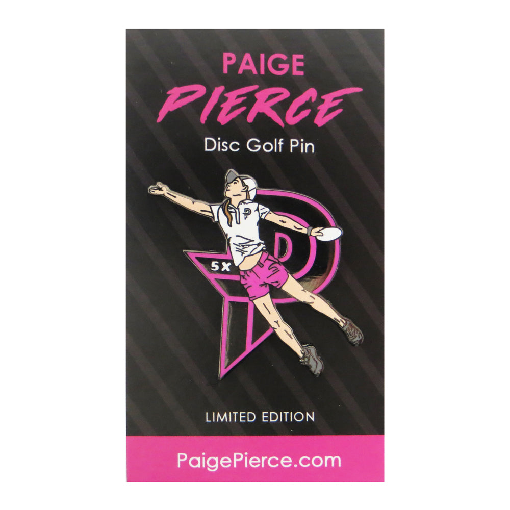 Disc Golf Pins Paige Pierce Series 2 Enamel Disc Golf Pin