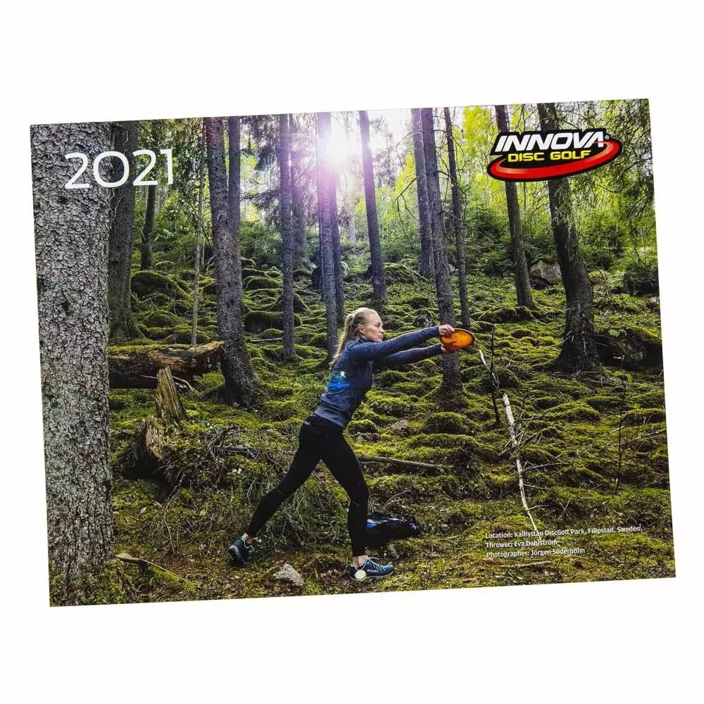 Innova 2021 Disc Golf Calendar