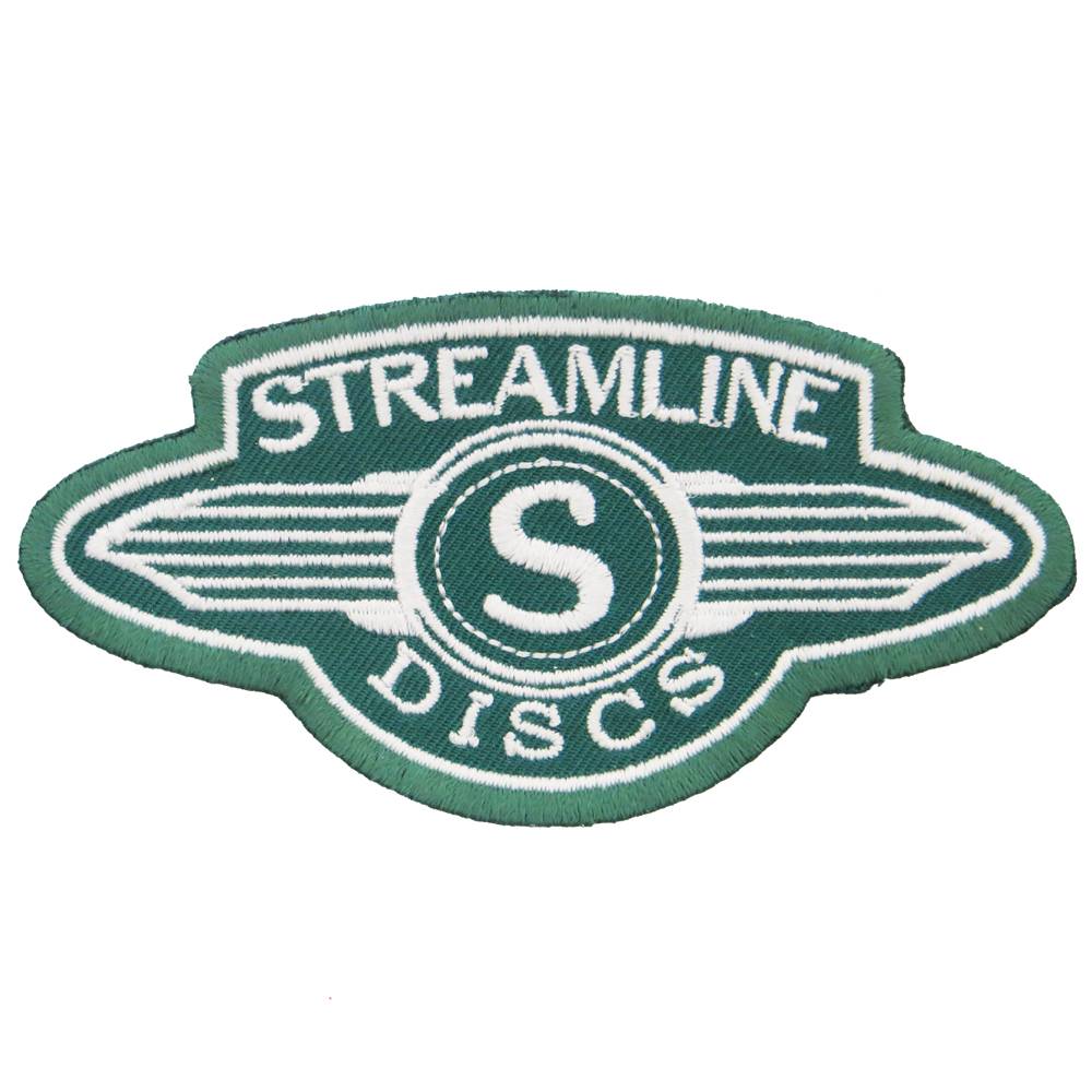 Streamline Discs Logo Iron-On Disc Golf Patch