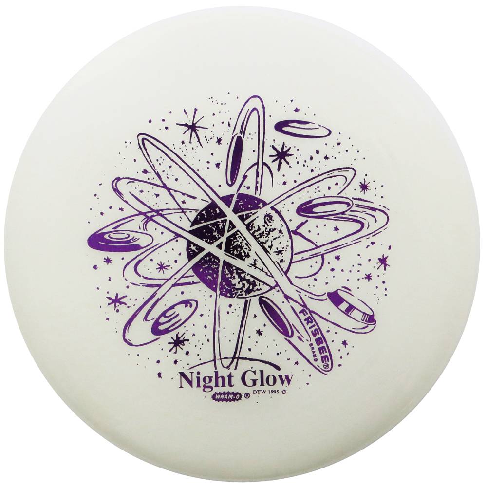 Wham-O 100 Mold 130g Ultimate Frisbee Sport Disc - Glow