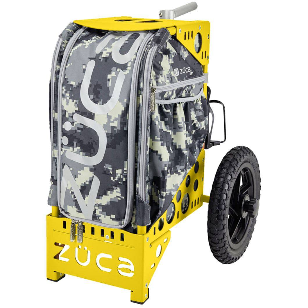 ZUCA Cart Yellow / Anaconda (Digital Camo) ZUCA Disc Golf Cart ?Çô Yellow
