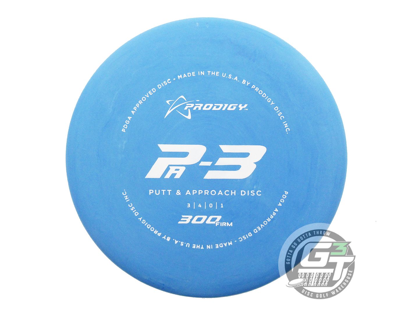 Prodigy 300 Firm Series PA3 Putter Golf Disc (Individually Listed)