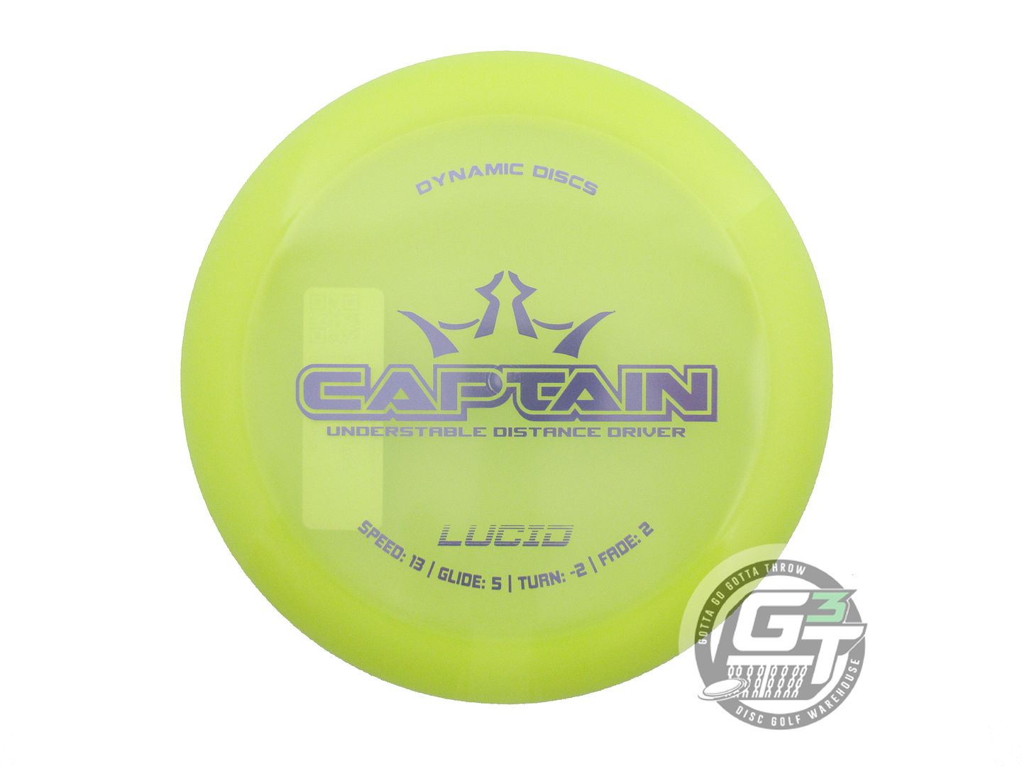 Dynamic Discs Lucid Captain Distance Driver Golf Disc (Individually Listed)
