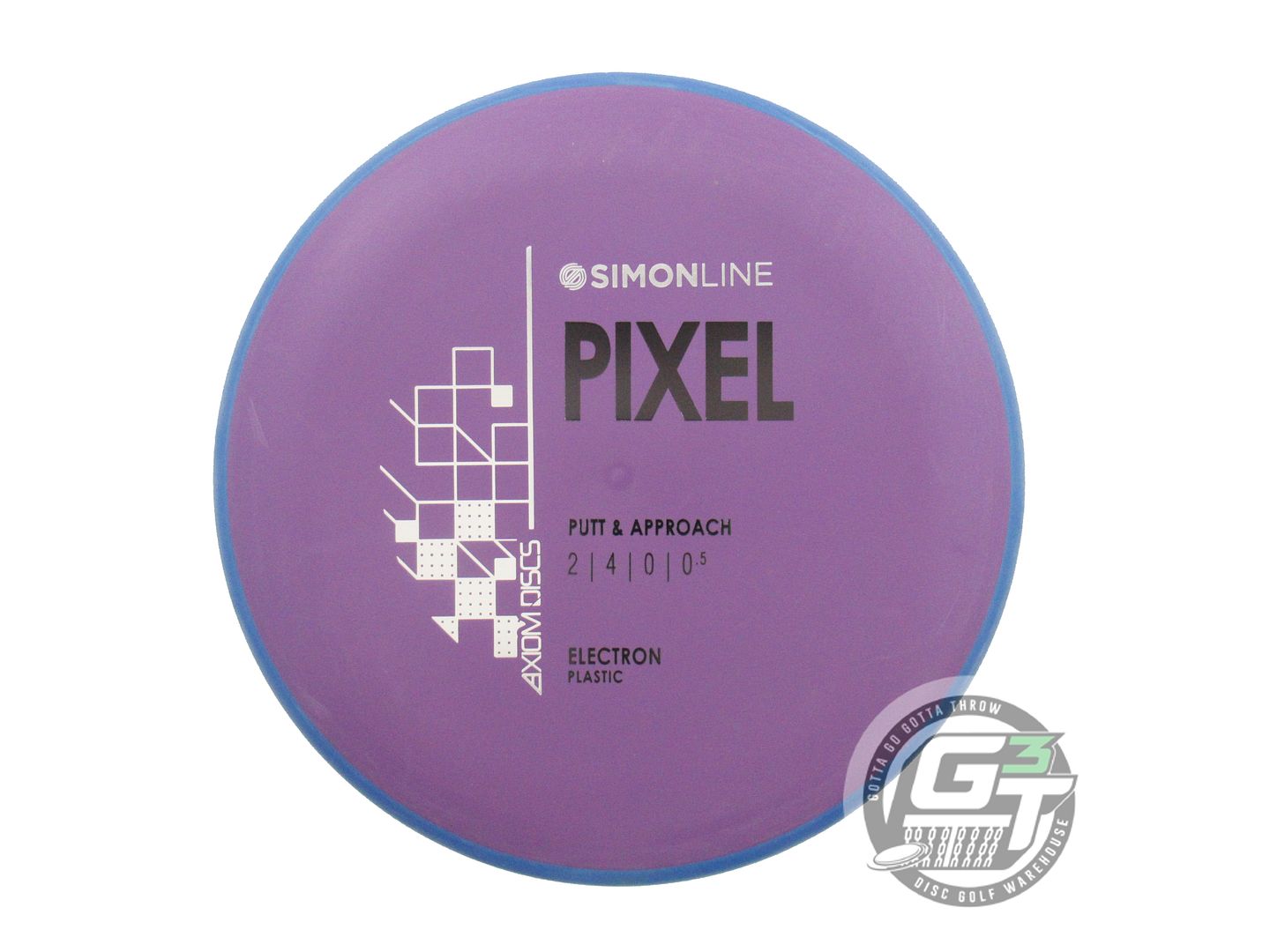 Axiom Simon Lizotte Simon Line Electron Pixel Putter Golf Disc (Individually Listed)