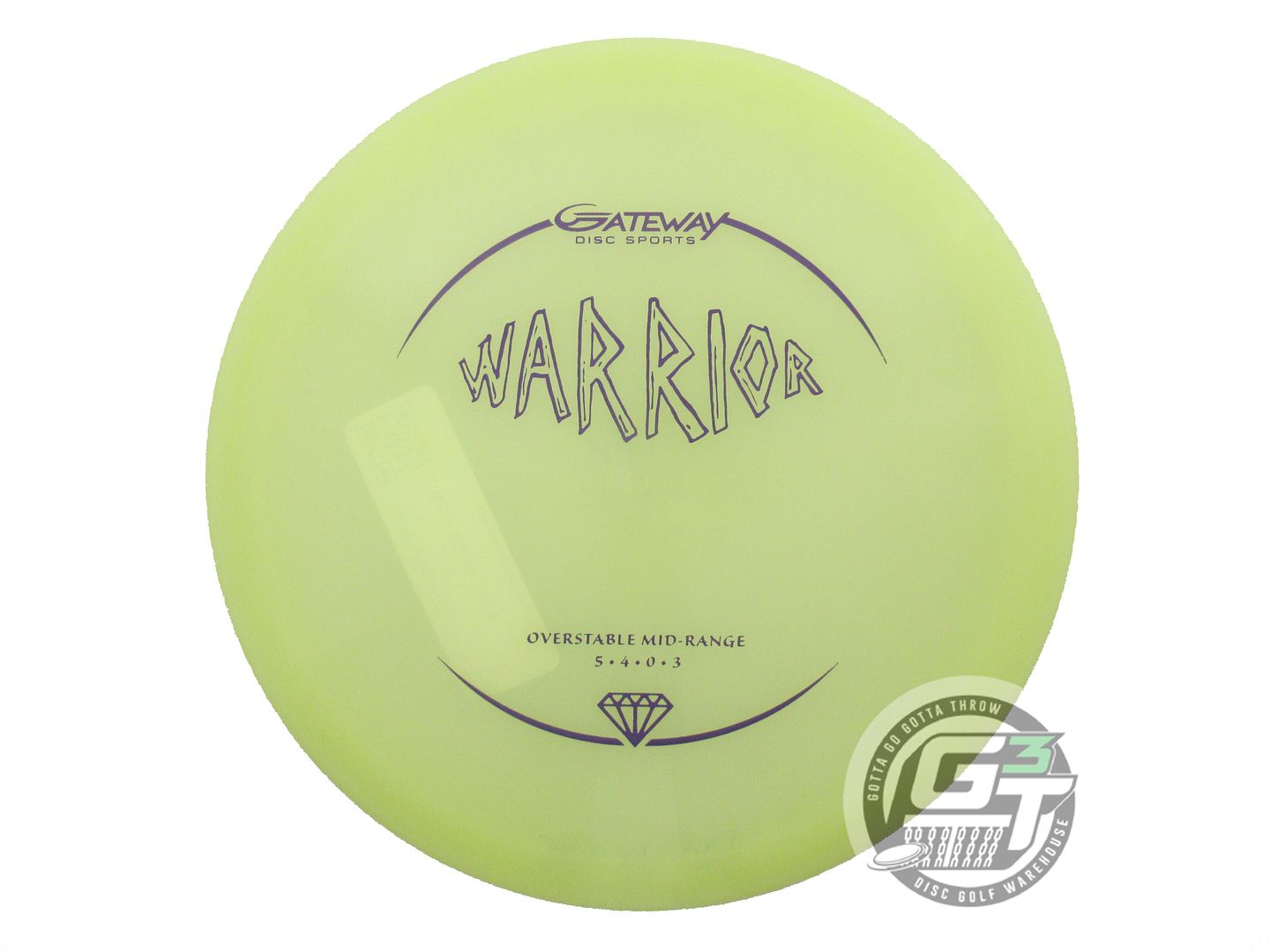 Gateway Diamond Warrior Midrange Golf Disc (Individually Listed)
