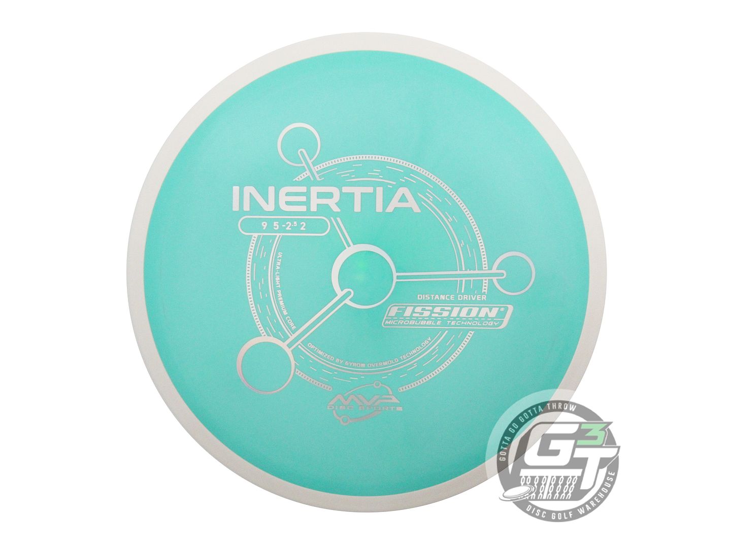 MVP Fission Inertia Distance Driver Golf Disc (Individually Listed)