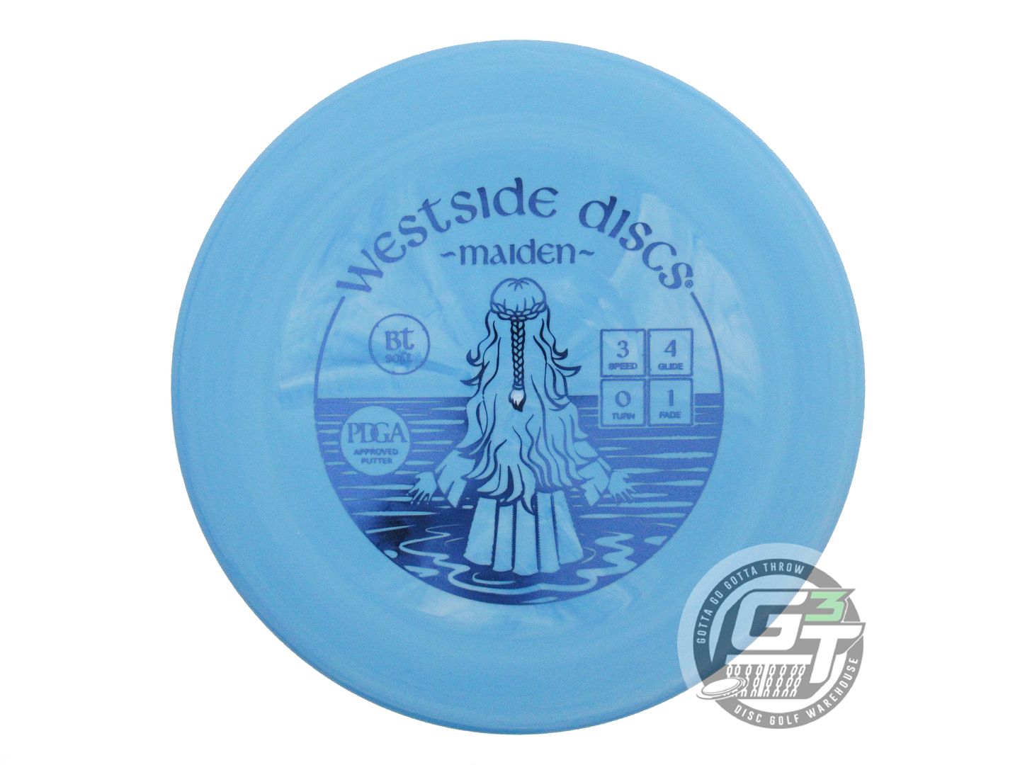 Westside BT Soft Maiden Putter Golf Disc (Individually Listed)