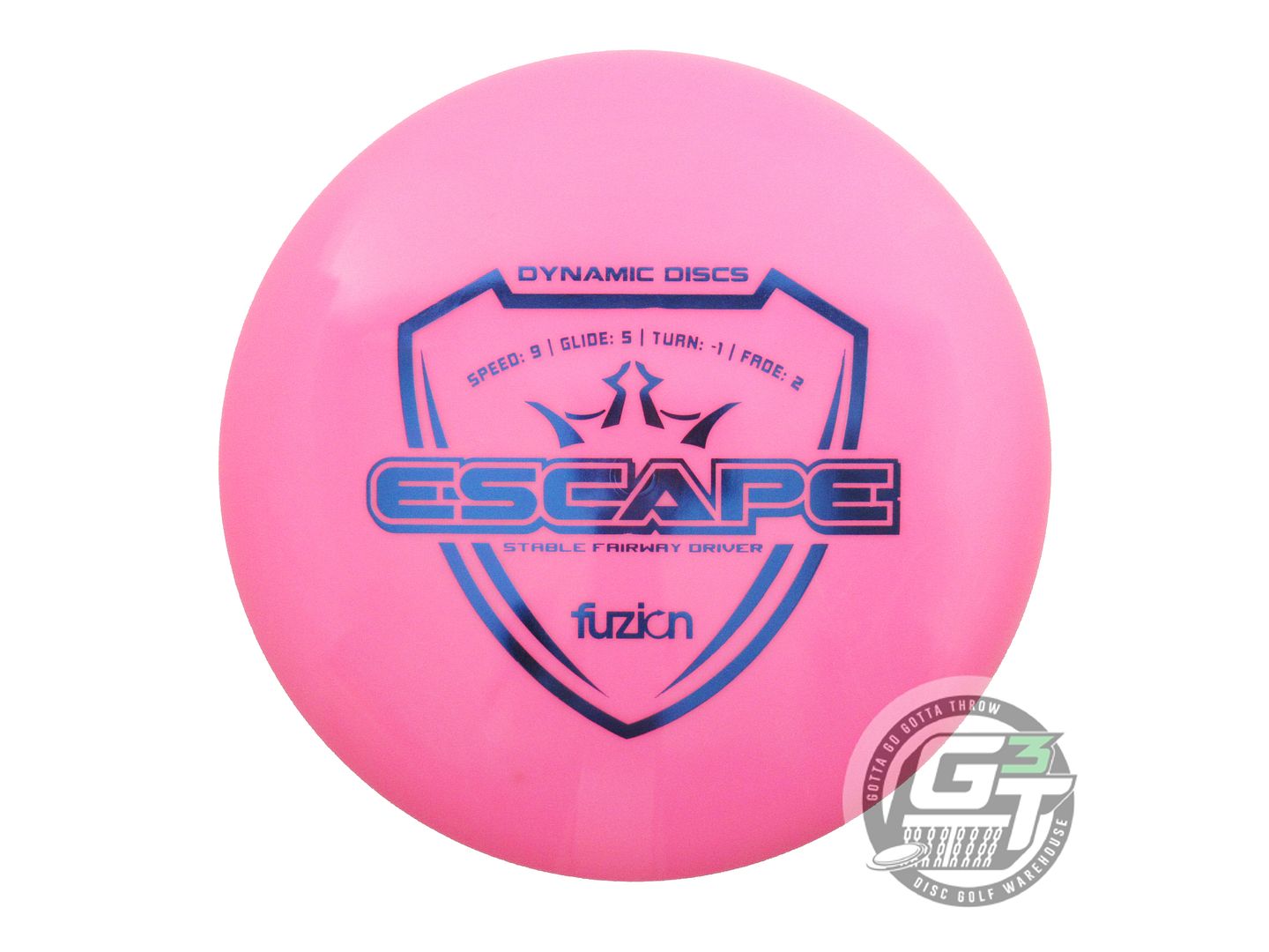 Dynamic Discs Fuzion Escape Fairway Driver Golf Disc (Individually Listed)