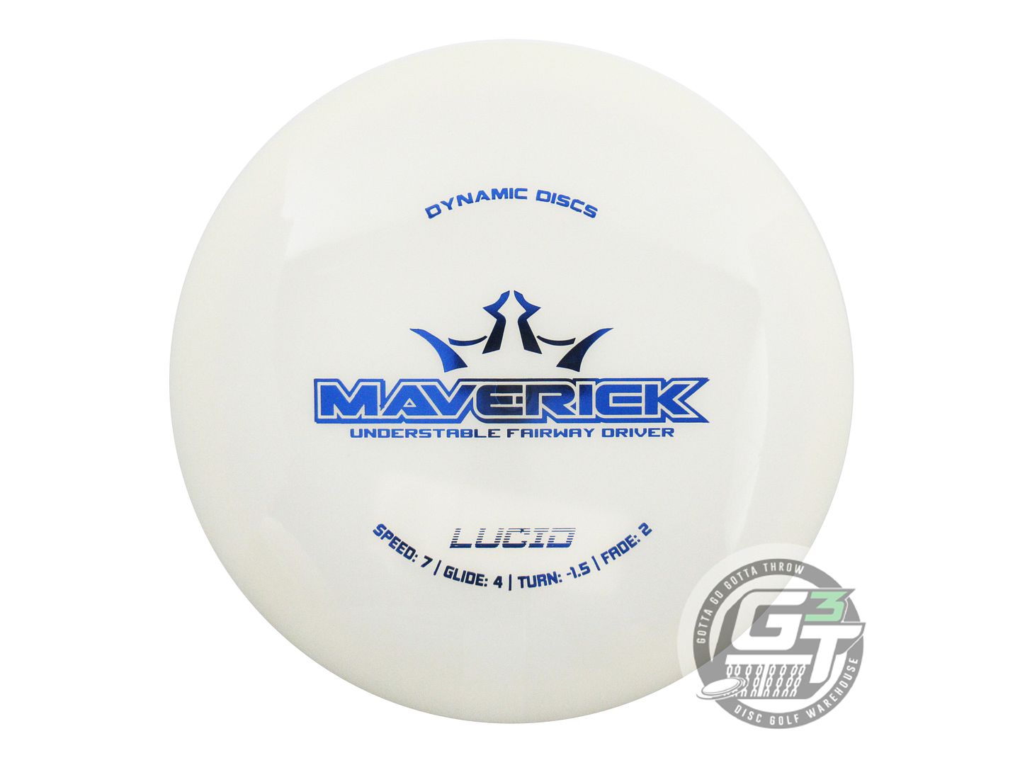 Dynamic Discs Lucid Maverick Fairway Driver Golf Disc (Individually Listed)