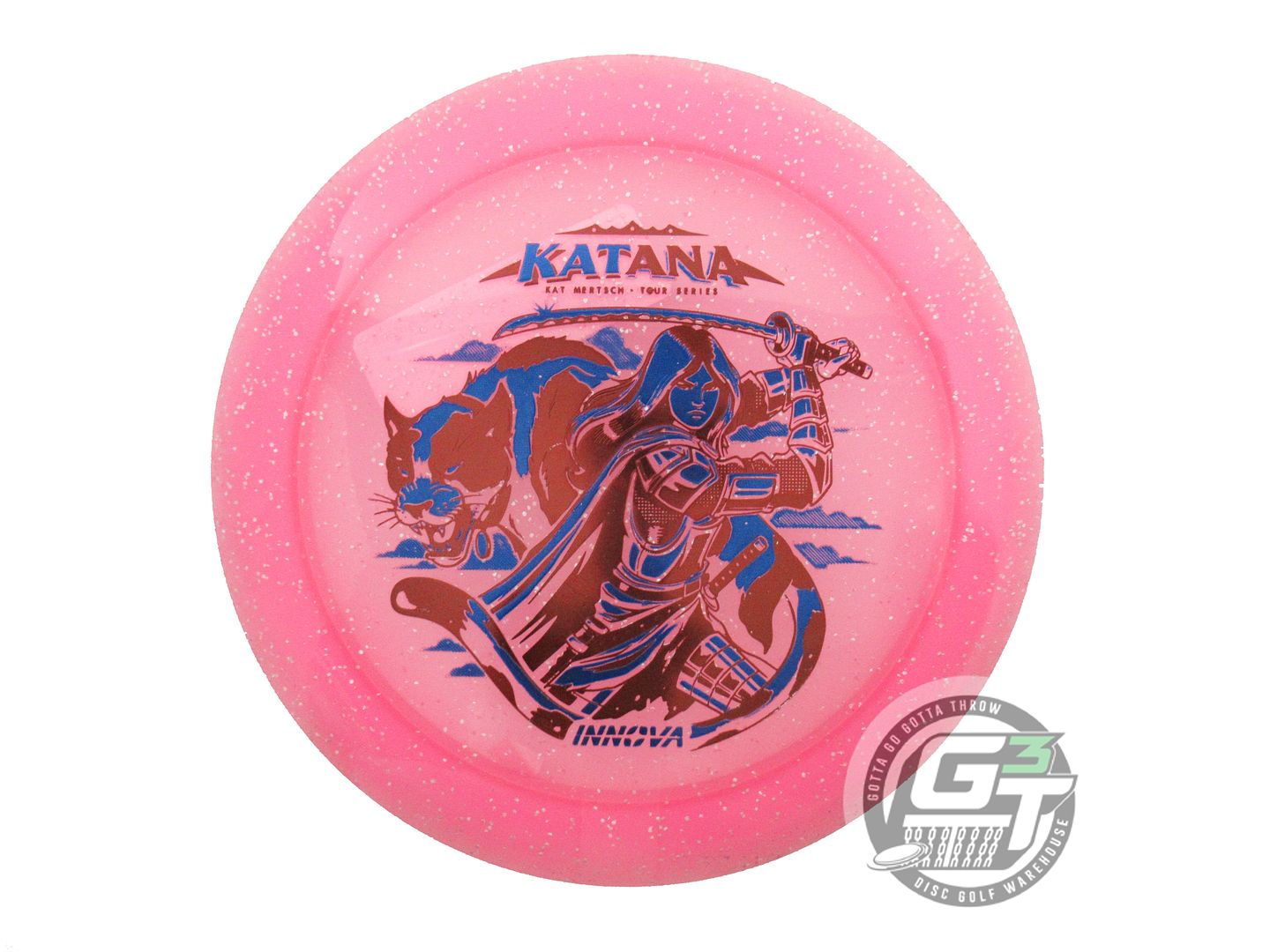 Innova Limited Edition 2026 Tour Series Kat Mertsch Metal Flake Champion Katana Distance Driver Golf Disc (Individually Listed)