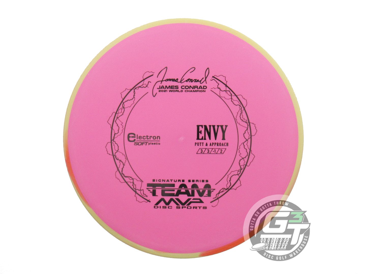 Axiom Electron Soft Envy [James Conrad 1X] Putter Golf Disc (Individually Listed)