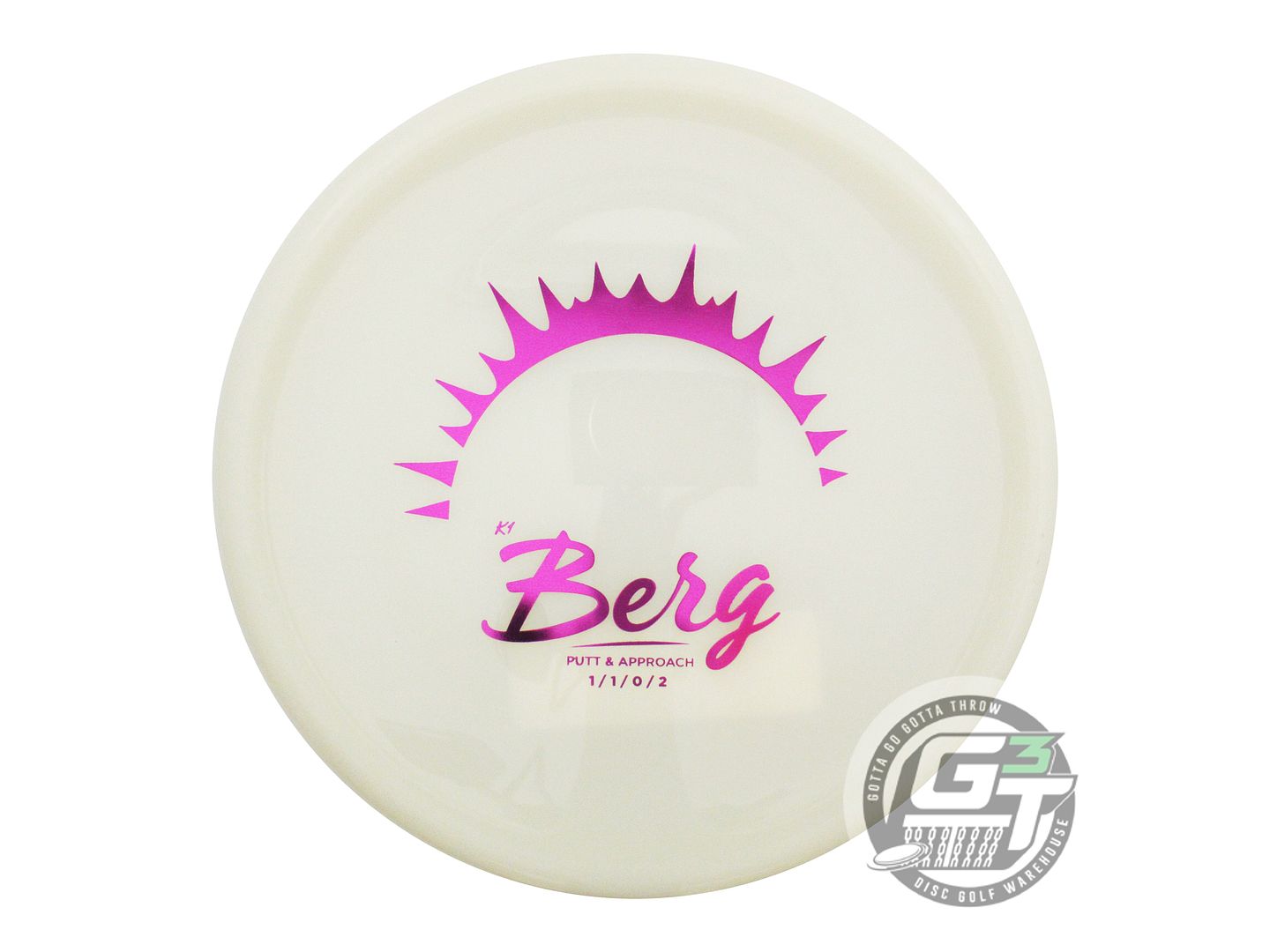 Kastaplast Glow K1 Berg Putter Golf Disc (Individually Listed)