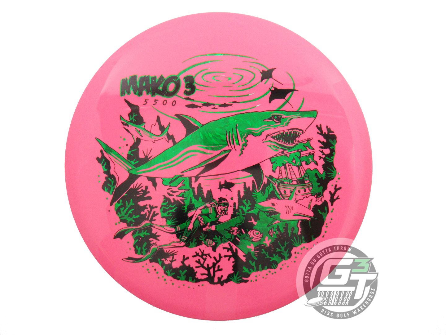 Innova Limited Edition Riptide Reef Stamp Star Mako3 Midrange Golf Disc (Individually Listed)