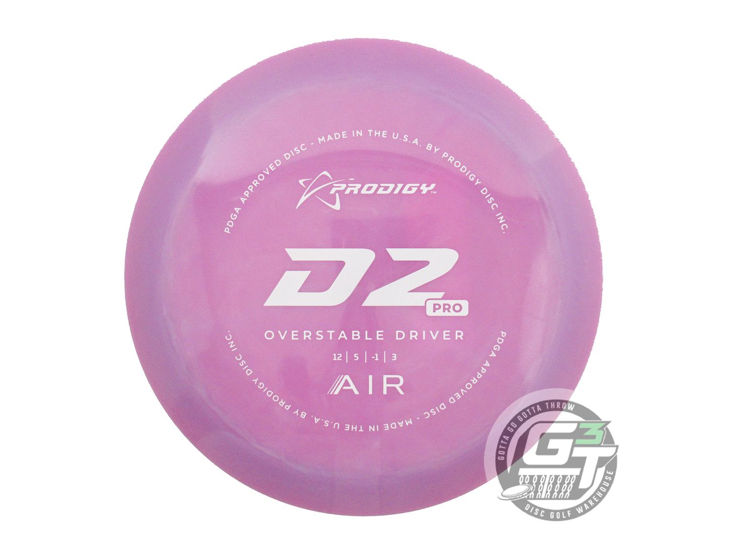 Prodigy AIR Series D2 Pro Distance Driver Golf Disc (Individually Listed)