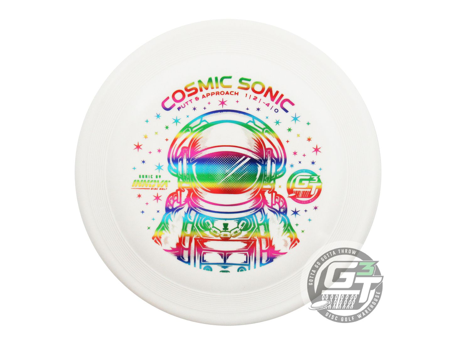 Innova Limited Edition Cosmic Sonic Stamp Star Sonic Putter Golf Disc (Individually Listed)