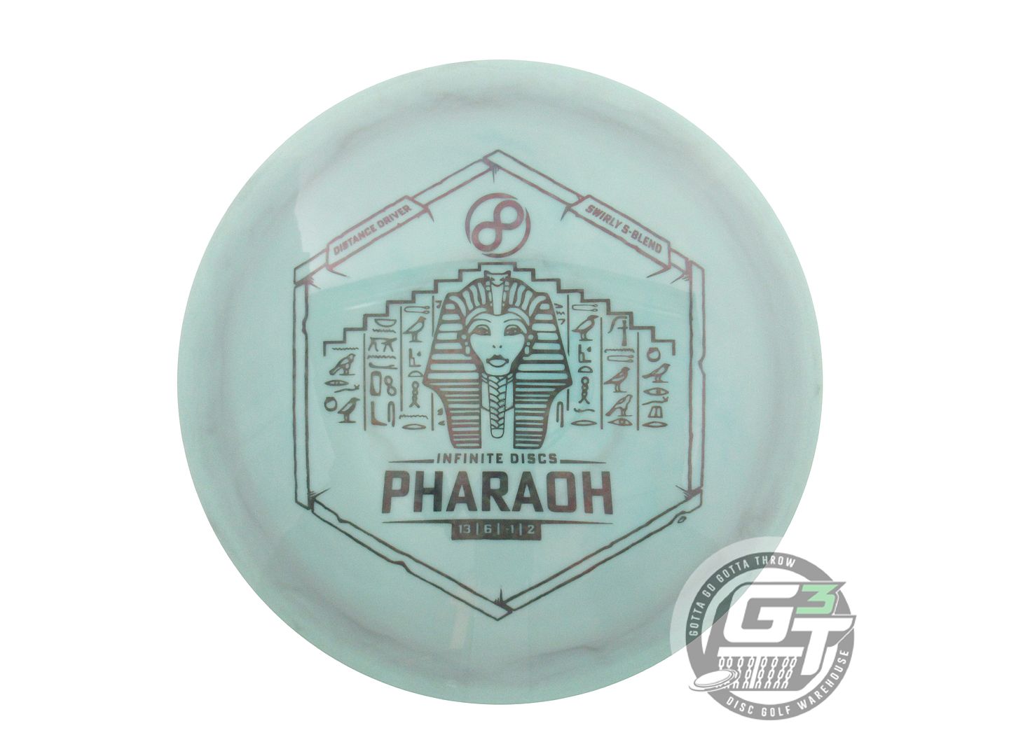 Infinite Discs Swirly S-Blend Pharaoh Distance Driver Golf Disc (Individually Listed)