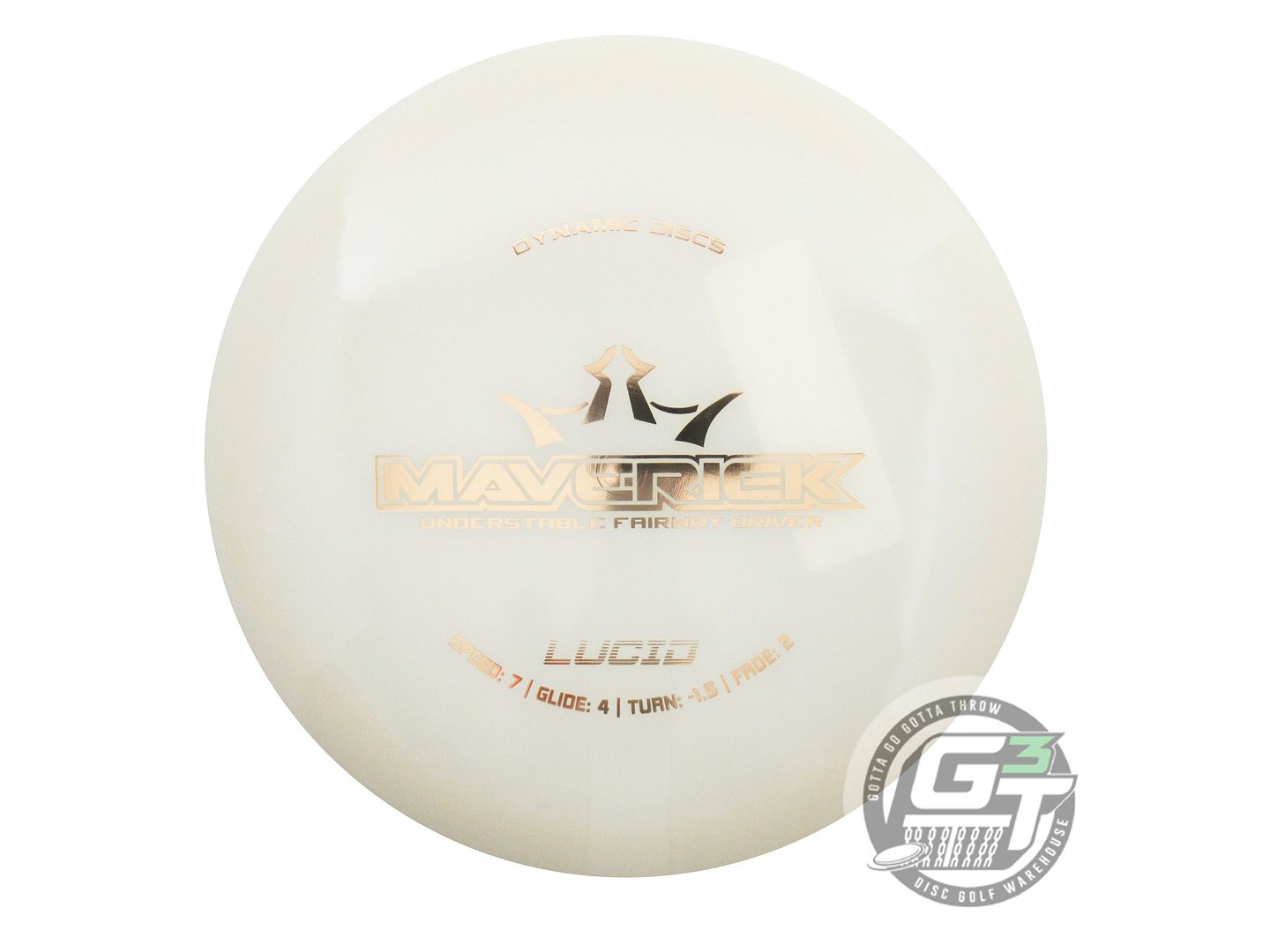 Dynamic Discs Lucid Maverick Fairway Driver Golf Disc (Individually Listed)