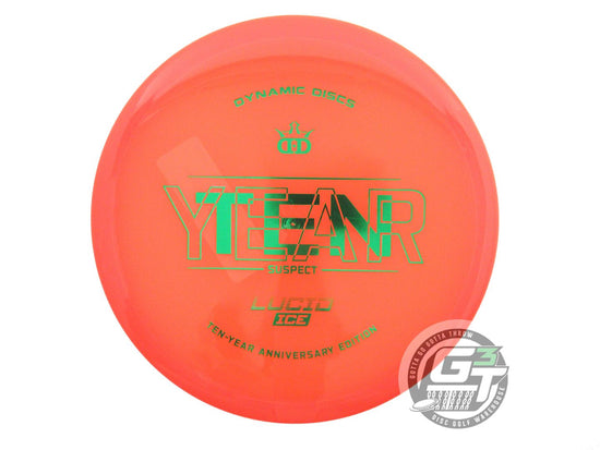Dynamic Discs Limited Edition 10-Year Anniversary Lucid Ice Suspect Midrange Golf Disc (Individually Listed)