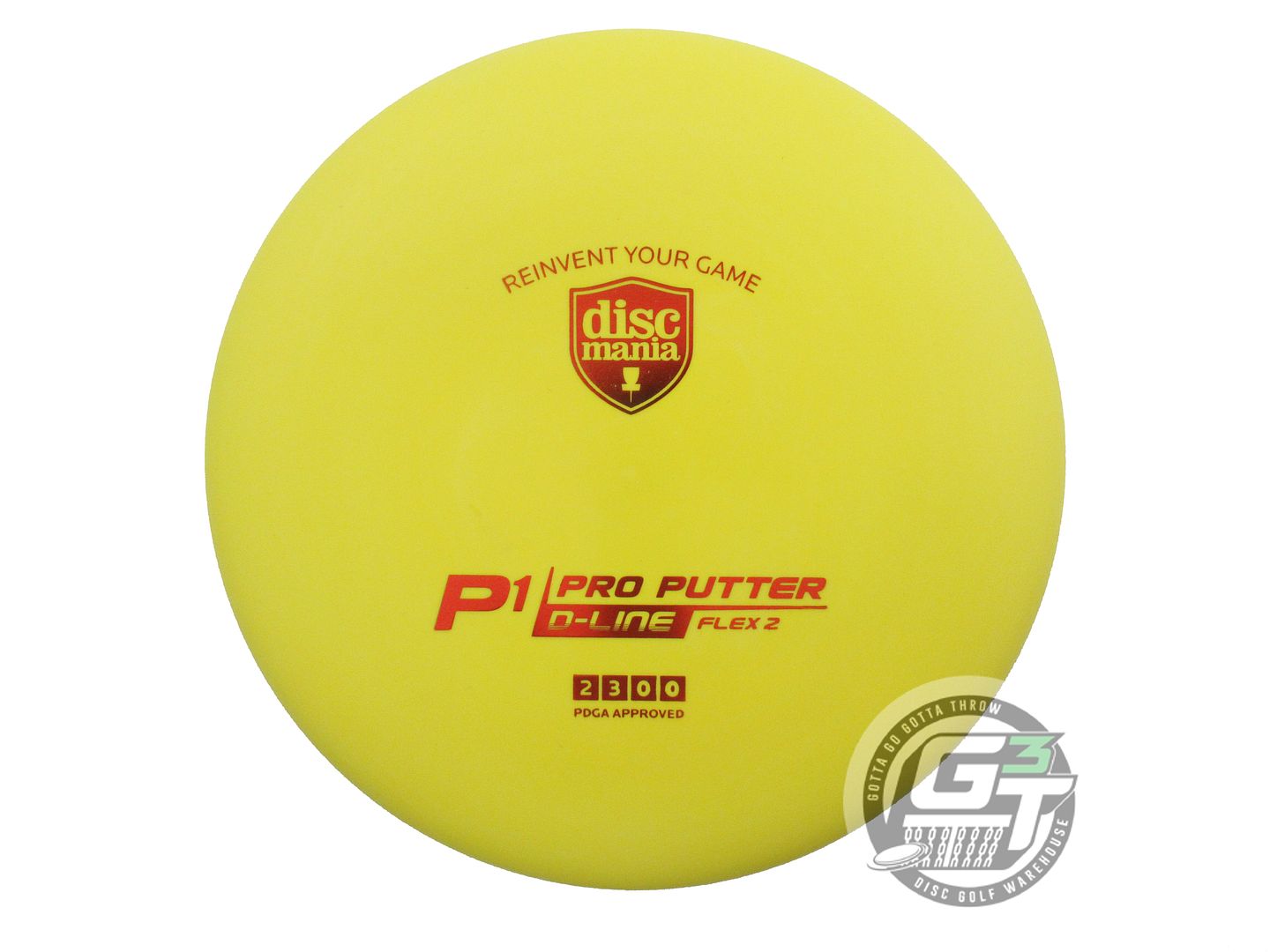 Discmania Originals D-Line Flex 1 P2 Pro Putter Golf Disc (Individually Listed)