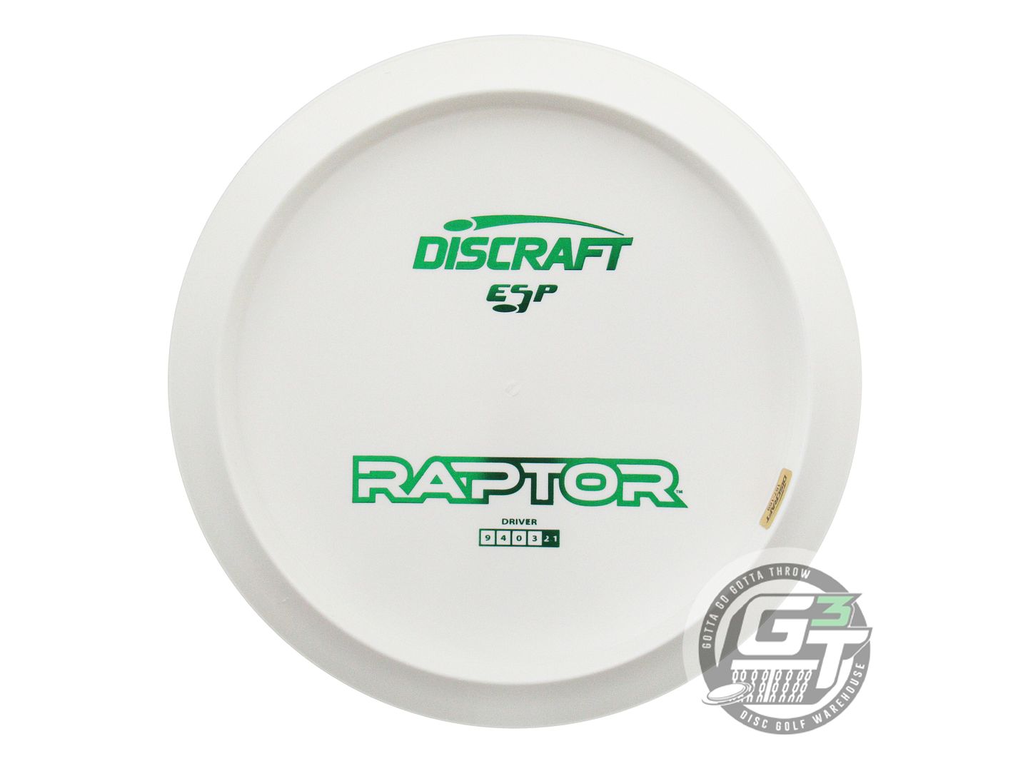 Discraft Dye Pack Bottom Stamp ESP Raptor Distance Driver Golf Disc (Individually Listed)