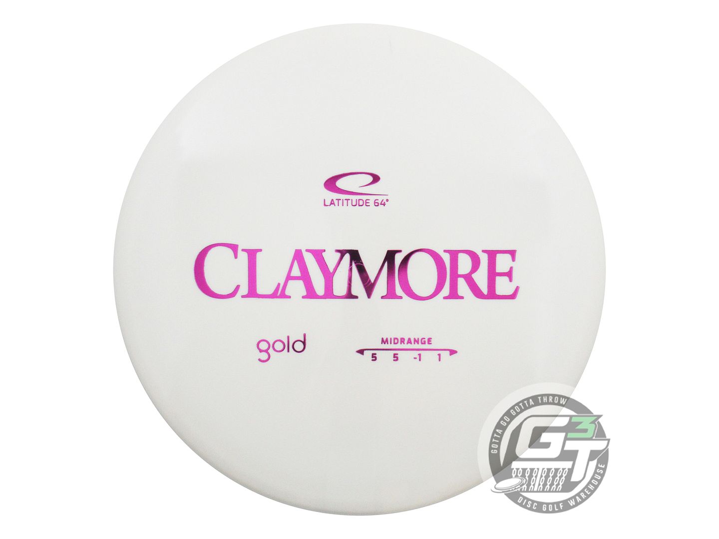 Latitude 64 Gold Line Claymore Midrange Golf Disc (Individually Listed)