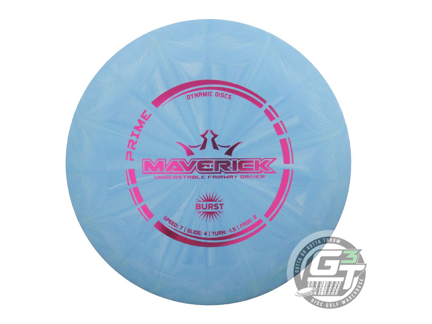 Dynamic Discs Prime Burst Maverick Fairway Driver Golf Disc (Individually Listed)