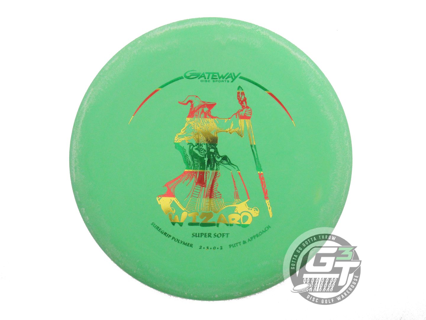 Gateway Sure Grip Super Soft Wizard Putter Golf Disc (Individually Listed)