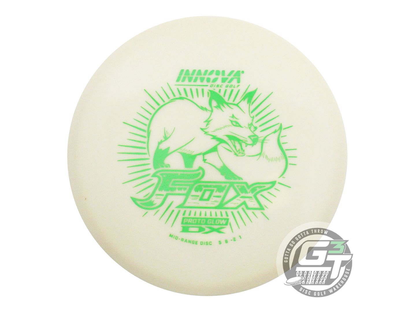 Innova Proto Glow DX Fox Midrange Golf Disc (Individually Listed)