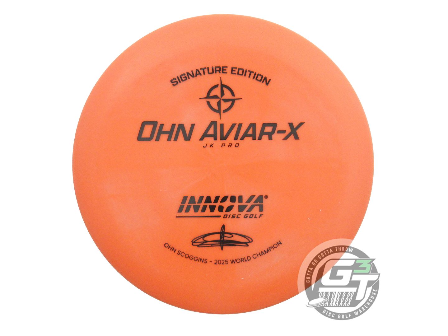 Innova Signature Edition Ohn Scoggins 2025 World Champion Pro JK Aviar-X Putter Golf Disc (Individually Listed)