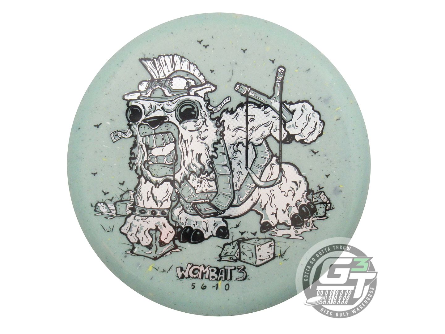 Innova Limited Edition Unhinged Stamp Splatter Star Wombat3 Midrange Golf Disc (Individually Listed)