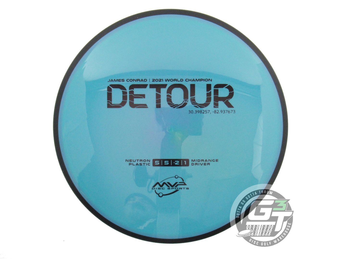 MVP Neutron Detour [James Conrad 1X] Midrange Golf Disc (Individually Listed)