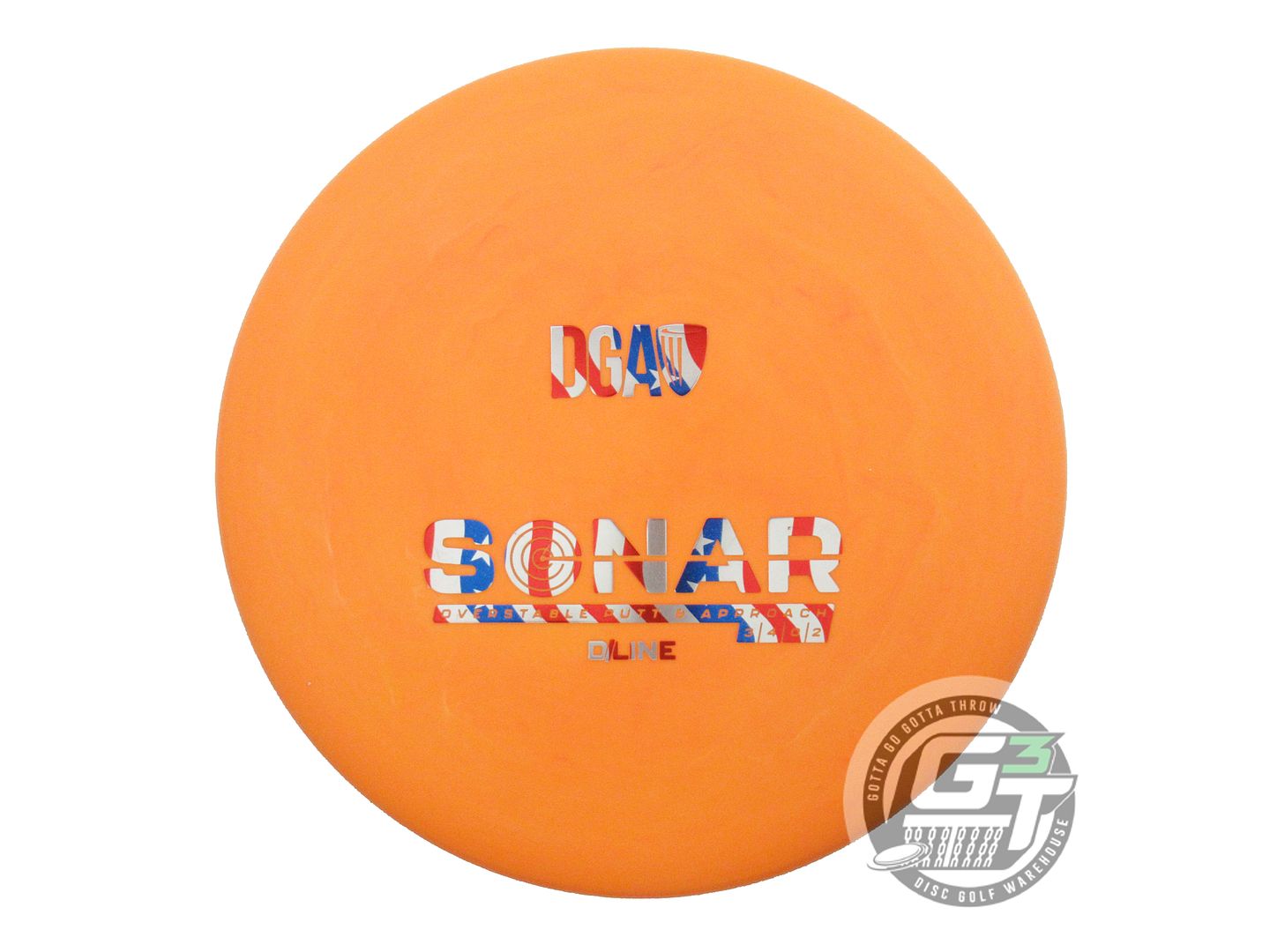 DGA D-Line Sonar Putter Golf Disc (Individually Listed)