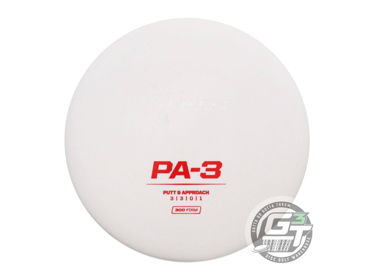 Prodigy 300 Firm Series PA3 Putter Golf Disc (Individually Listed)