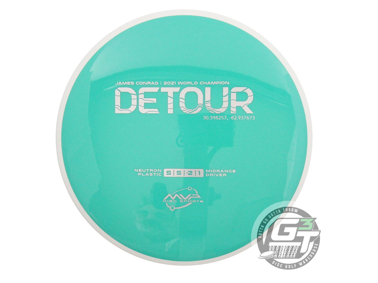 MVP Neutron Detour [James Conrad 1X] Midrange Golf Disc (Individually Listed)