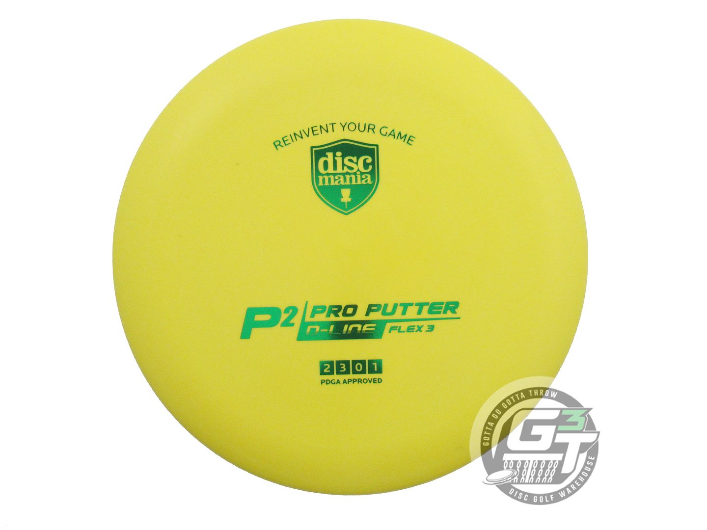 Discmania Originals D-Line Flex 3 P2 Pro Putter Golf Disc (Individually Listed)