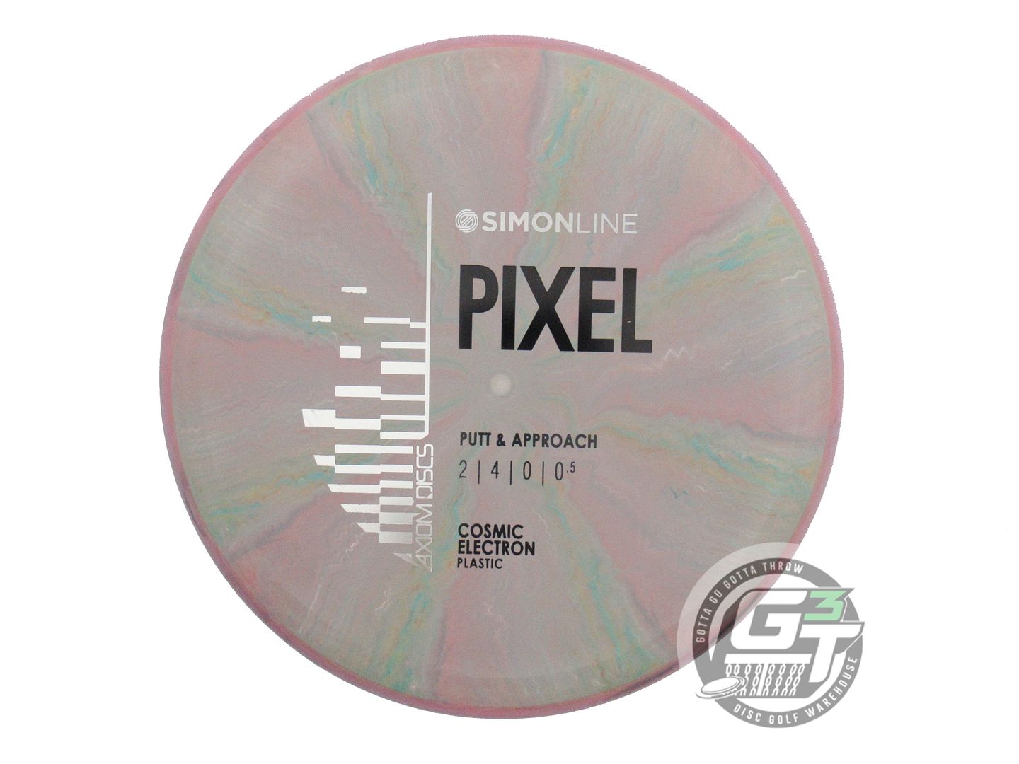 Axiom Simon Line Cosmic Electron Pixel [Simon Lizotte] Putter Golf Disc (Individually Listed)