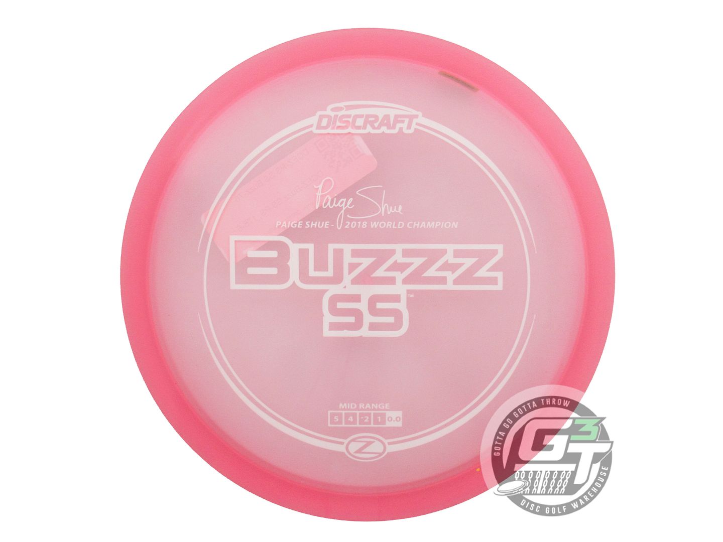 Discraft Elite Z Buzzz SS [Paige Shue 1X] Midrange Golf Disc (Individually Listed)
