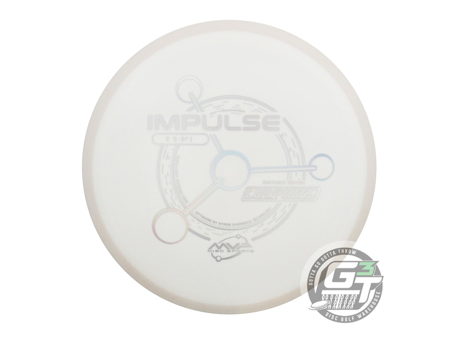 MVP Fission Impulse Distance Driver Golf Disc (Individually Listed)