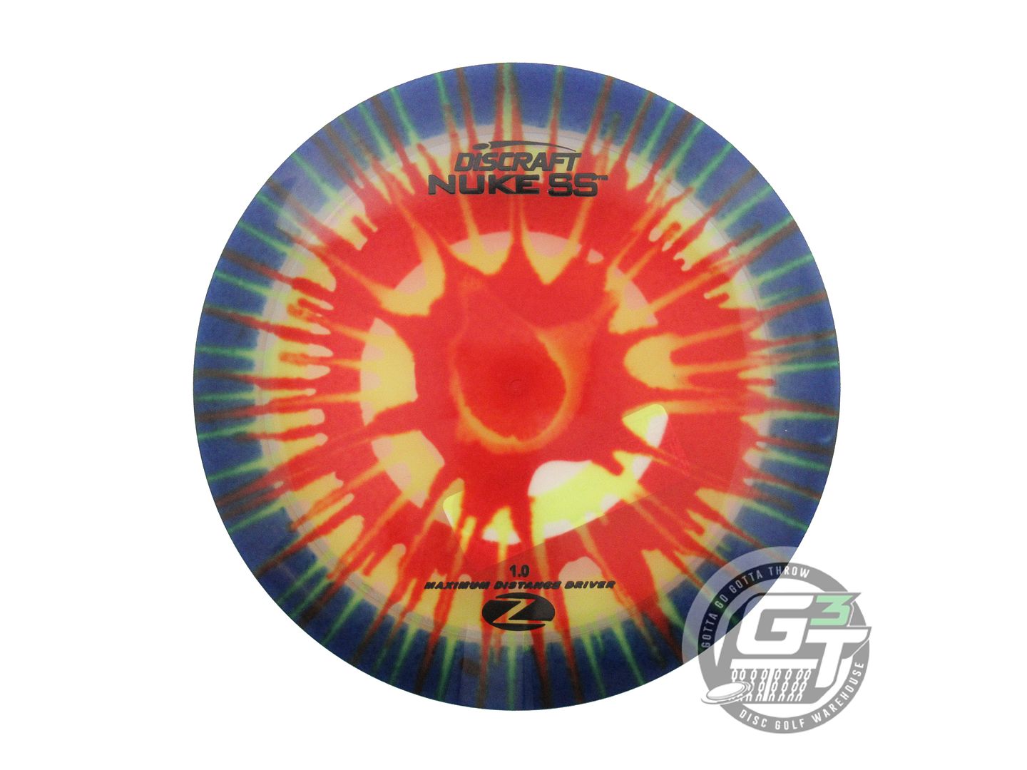 Discraft Fly Dye Elite Z Nuke SS Distance Driver Golf Disc (Individually Listed)