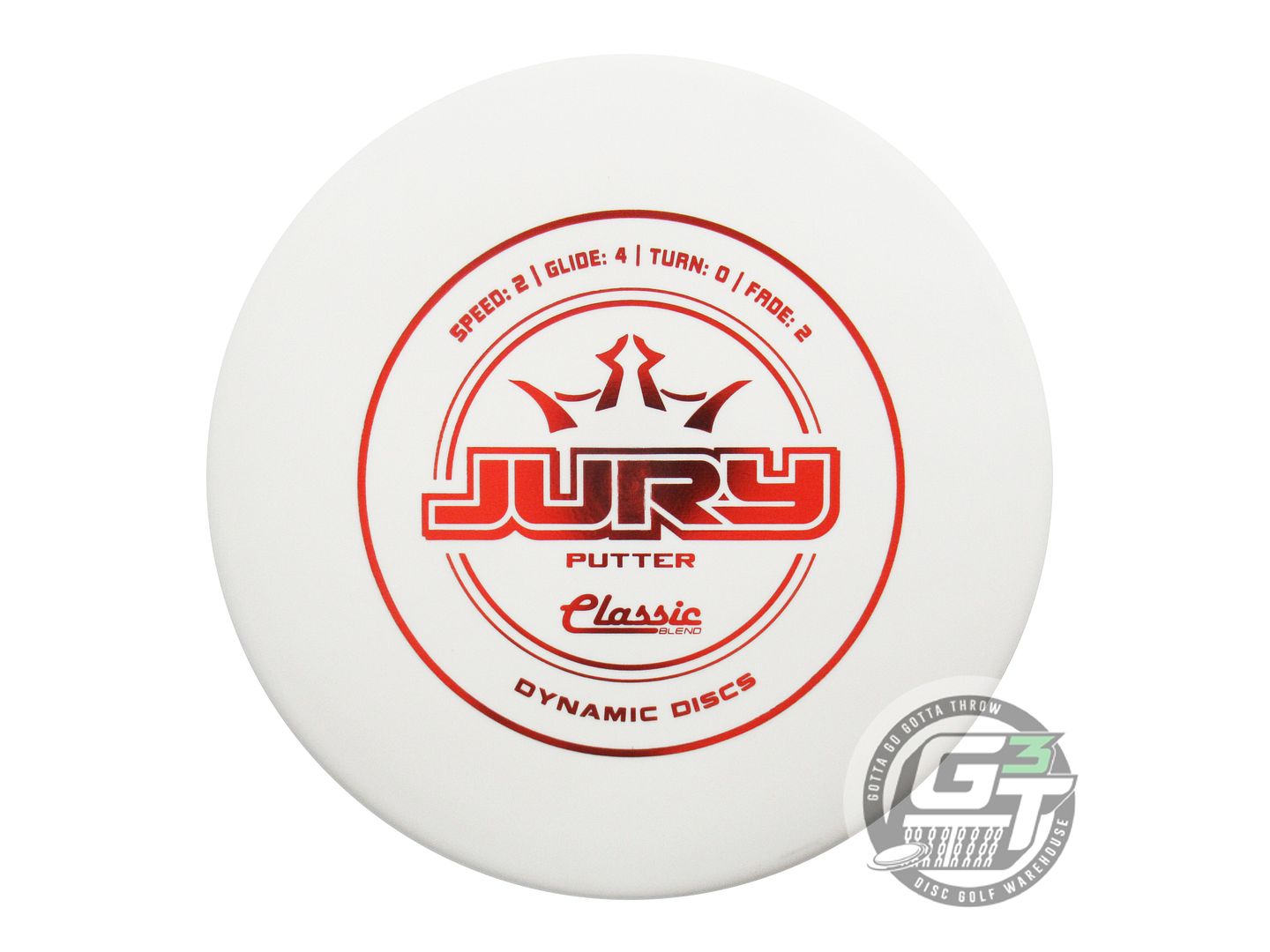 Dynamic Discs Classic Blend Jury Putter Golf Disc (Individually Listed)