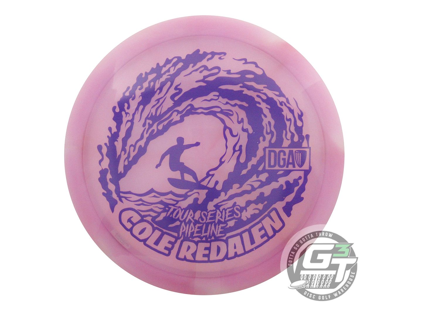 DGA Limited Edition 2023 Tour Series Cole Redalen Swirl Tour Series Pipeline Fairway Driver Golf Disc (Individually Listed)