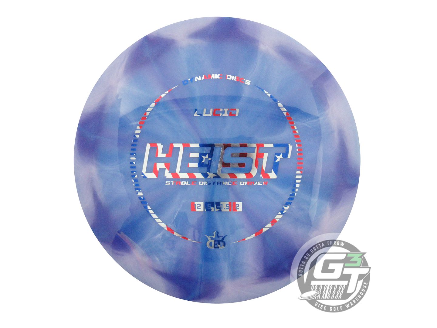 Dynamic Discs Lucid Burst Heist Distance Driver Golf Disc (Individually Listed)