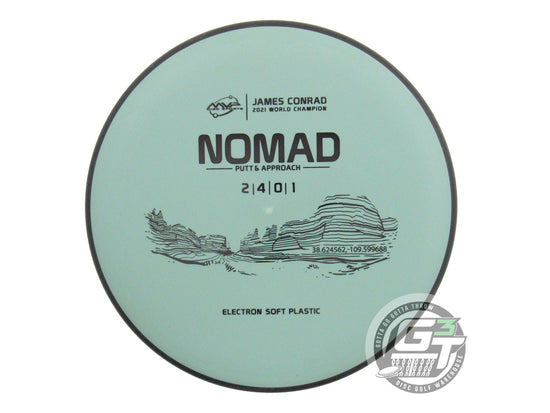 MVP Electron Soft Nomad [James Conrad 1X] Putter Golf Disc (Individually Listed)