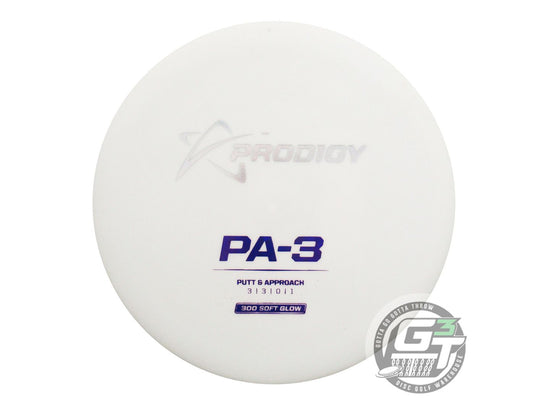 Prodigy 300 Soft Glow Series PA3 Putter Golf Disc (Individually Listed)