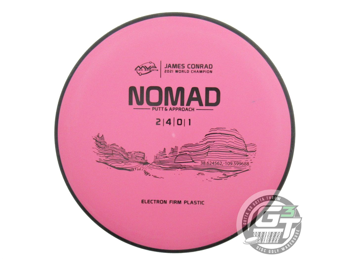 MVP Electron Firm Nomad [James Conrad 1X] Putter Golf Disc (Individually Listed)