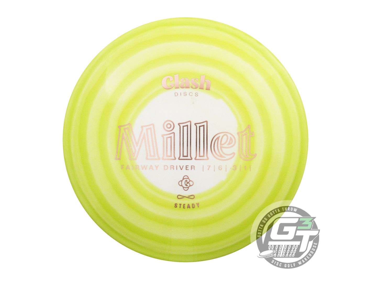 Clash Steady Ring Millet Fairway Driver Golf Disc (Individually Listed)