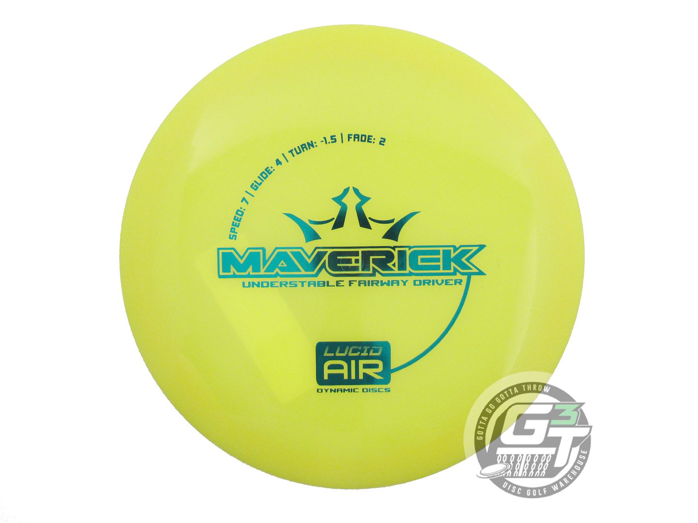 Dynamic Discs Lucid AIR Maverick Fairway Driver Golf Disc (Individually Listed)